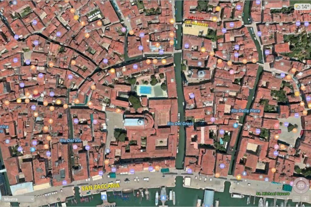 Open Space A Venezia Fra Architettura E Pittura, Fra Moderno E Antico Exteriör bild